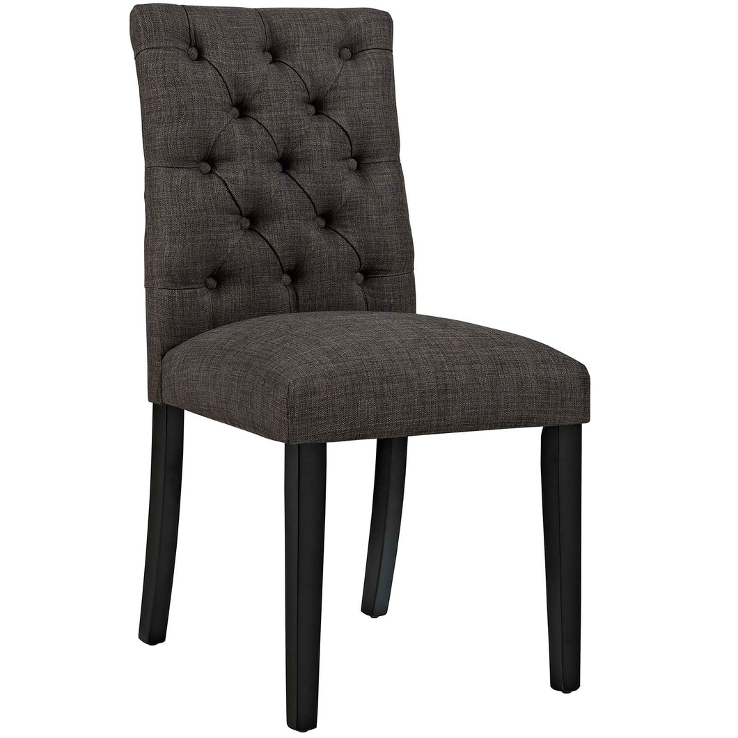 Duchess Button Tufted Fabric Dining Chair by Modway
