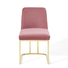 Load image into Gallery viewer, Amplify Sled Base Performance Velvet Dining Side Chair by Modway
