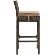 Load image into Gallery viewer, Conduit Bar Stool Outdoor Patio Wicker Rattan Set
