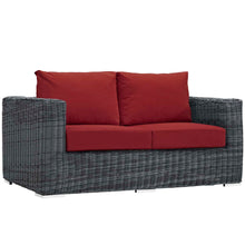 Load image into Gallery viewer, Summon 5 Piece Outdoor Patio Sunbrella¨ Sectional Set by Modway
