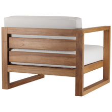 Load image into Gallery viewer, Upland 4-Piece Outdoor Patio Teak Wood Furniture Set by Modway
