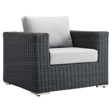 Load image into Gallery viewer, Summon Outdoor Patio Fabric Sunbrella¨ Armchair by Modway
