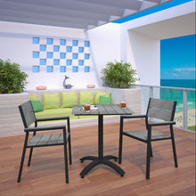 Load image into Gallery viewer, Maine 3 Piece Outdoor Patio Dining Set by Modway
