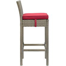 Load image into Gallery viewer, Conduit Outdoor Patio Wicker Rattan Bar Stool Set of 2 by Modway
