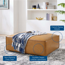Load image into Gallery viewer, Restore Vegan Leather Ottoman by Modway
