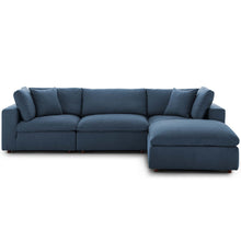 Load image into Gallery viewer, Commix 4 Piece Down Filled Overstuffed Sectional Sofa Set by Modway
