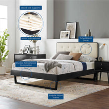 Load image into Gallery viewer, Bridgette Wood Full Platform Bed With Angular Frame by Modway
