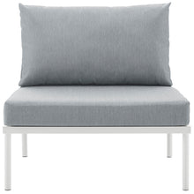 Load image into Gallery viewer, Harmony Armless Outdoor Patio Aluminum Chair by Modway
