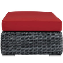 Load image into Gallery viewer, Summon Outdoor Patio Sunbrella¨ Rectangle Ottoman by Modway
