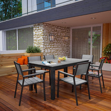 Load image into Gallery viewer, Maine 7 Piece Outdoor Patio Dining Set by Modway
