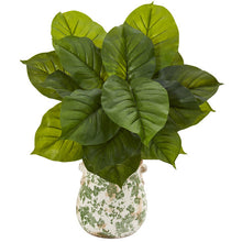 Load image into Gallery viewer, 26&quot; Large Philodendron Artificial Plant in Floral Planter (Real Touch)
