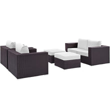 Load image into Gallery viewer, Convene 5 Piece Outdoor Patio Sofa Set by Modway
