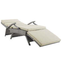 Load image into Gallery viewer, Envisage Chaise Outdoor Patio Wicker Rattan Lounge Chair by Modway
