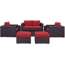 Load image into Gallery viewer, Convene 8 Piece Outdoor Patio Sofa Set by Modway
