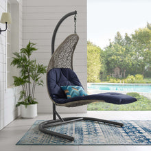 Load image into Gallery viewer, Landscape Hanging Chaise Lounge Outdoor Patio Swing Chair by Modway
