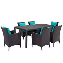 Load image into Gallery viewer, Convene 7 Piece Outdoor Patio Dining Set by Modway
