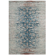 Load image into Gallery viewer, Hesper Distressed Contemporary Floral Lattice 8x10 Area Rug by Modway
