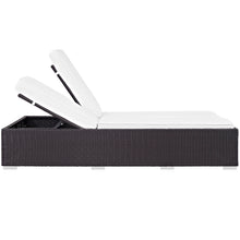 Load image into Gallery viewer, Convene Double Outdoor Patio Chaise by Modway
