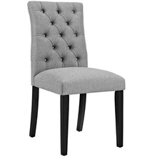 Load image into Gallery viewer, Duchess Button Tufted Fabric Dining Chair by Modway
