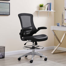 Load image into Gallery viewer, Attainment Vinyl Drafting Chair by Modway
