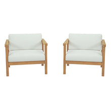 Load image into Gallery viewer, Bayport 2 Piece Outdoor Patio Teak Set by Modway
