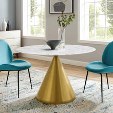 Load image into Gallery viewer, Tupelo 47&quot; Artificial Marble Dining Table by Modway

