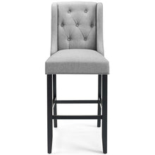 Load image into Gallery viewer, Baronet Tufted Button Upholstered Fabric Bar Stool by Modway
