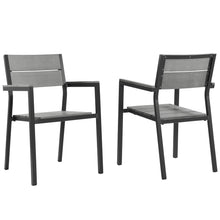 Load image into Gallery viewer, Maine Outdoor Patio Dining Armchair Set of 2 by Modway
