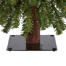 Load image into Gallery viewer, 2&#39; Grand Alpine Artificial Christmas Tree with 35 Clear Lights
