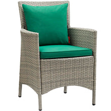 Load image into Gallery viewer, Conduit Outdoor Patio Wicker Rattan Dining Armchair by Modway
