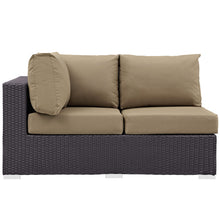 Load image into Gallery viewer, Convene Outdoor Patio Left Arm Loveseat by Modway
