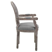 Load image into Gallery viewer, Emanate Vintage French Upholstered Fabric Dining Armchair by Modway

