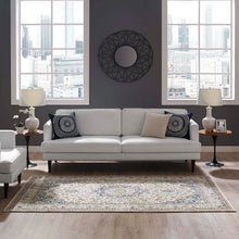 Load image into Gallery viewer, Meryam Distressed Vintage Medallion 5x8 Area Rug by Modway
