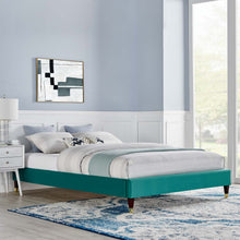 Load image into Gallery viewer, Harlow Performance Velvet Full Platform Bed Frame by Modway
