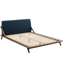 Load image into Gallery viewer, Luella Upholstered Fabric Queen Platform Bed by Modway
