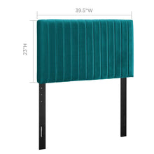 Load image into Gallery viewer, Keira Performance Velvet Twin Headboard by Modway
