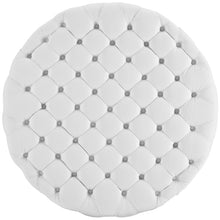 Load image into Gallery viewer, Amour Upholstered Vinyl Ottoman by Modway
