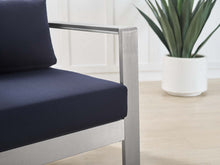 Load image into Gallery viewer, Shore Sunbrella¨ Fabric Aluminum Outdoor Patio Armchair by Modway
