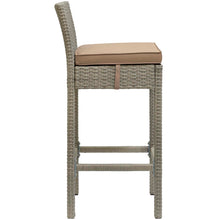 Load image into Gallery viewer, Conduit Outdoor Patio Wicker Rattan Bar Stool Set of 4 by Modway
