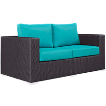Load image into Gallery viewer, Convene 4 Piece Set Outdoor Patio with Fire Pit by Modway
