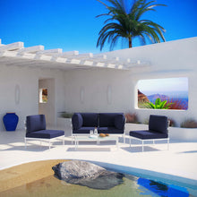 Load image into Gallery viewer, Harmony 5 Piece Outdoor Patio Aluminum Sectional Sofa Set by Modway
