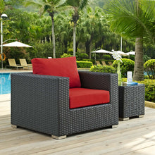 Load image into Gallery viewer, Sojourn Outdoor Patio Sunbrella¨ Armchair by Modway
