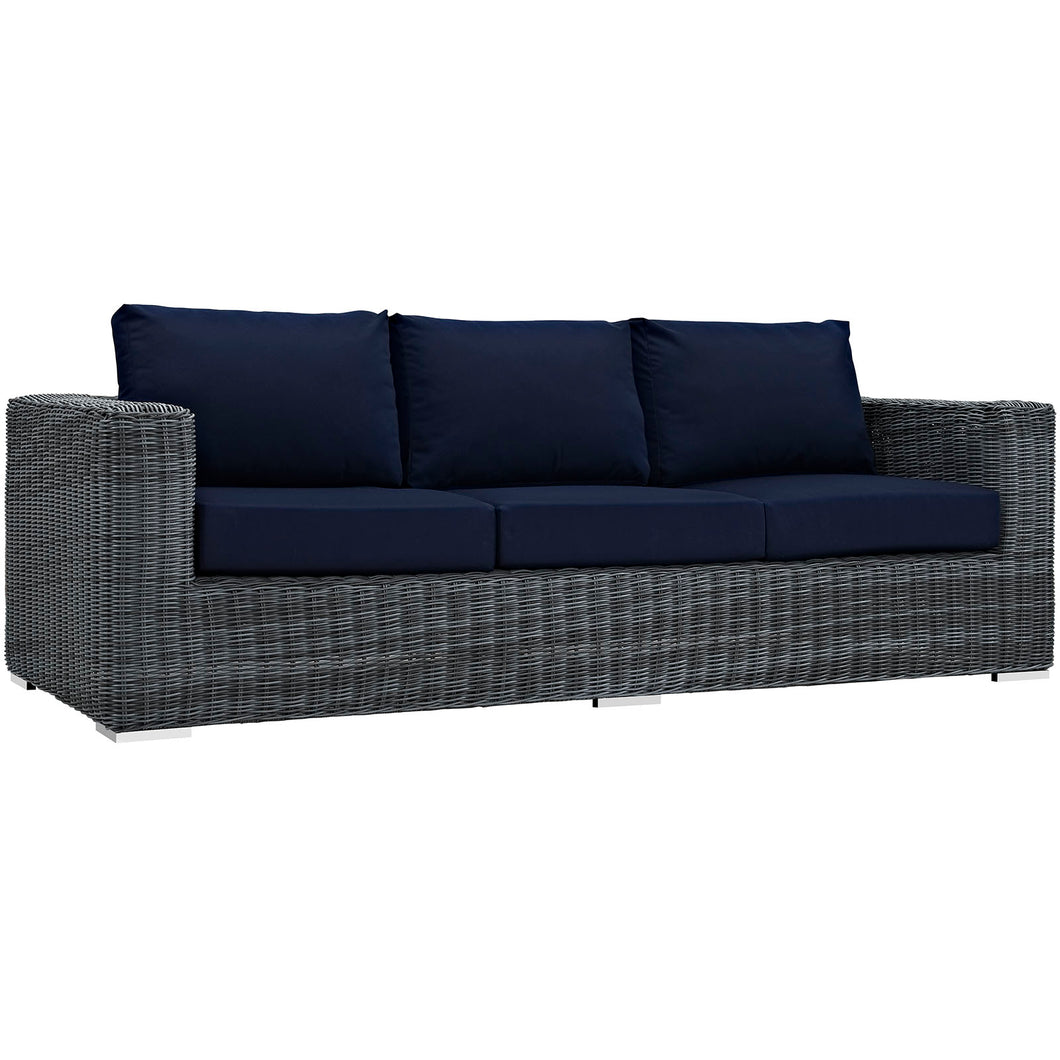 Summon Outdoor Patio Sunbrella¨ Sofa by Modway