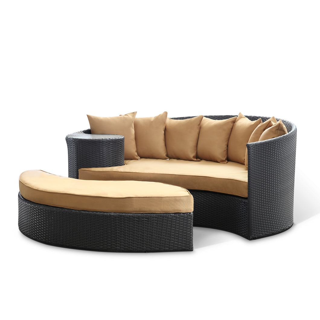 Taiji Outdoor Patio Wicker Daybed by Modway