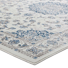 Load image into Gallery viewer, Lilja Distressed Vintage Medallion 5x8 Area Rug by Modway
