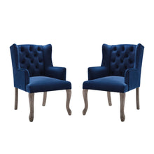 Load image into Gallery viewer, Realm Performance Velvet Armchair Set of 2 by Modway
