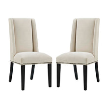 Load image into Gallery viewer, Baron Fabric Dining Chair Set of 2 by Modway

