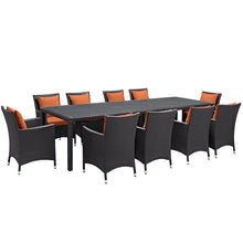 Load image into Gallery viewer, Convene 11 Piece Outdoor Patio Dining Set by Modway
