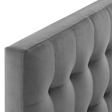 Load image into Gallery viewer, Lily Biscuit Tufted Performance Velvet Twin Headboard by Modway
