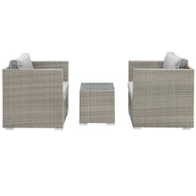 Load image into Gallery viewer, Repose 3 Piece Outdoor Patio Sectional Set by Modway
